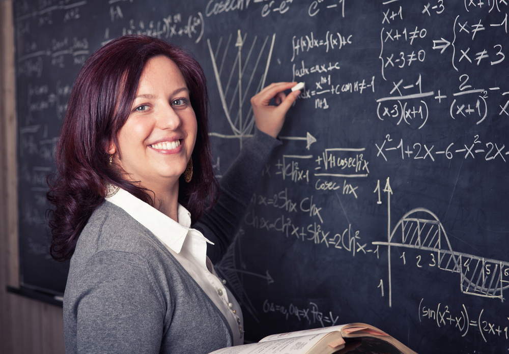Teacher at School